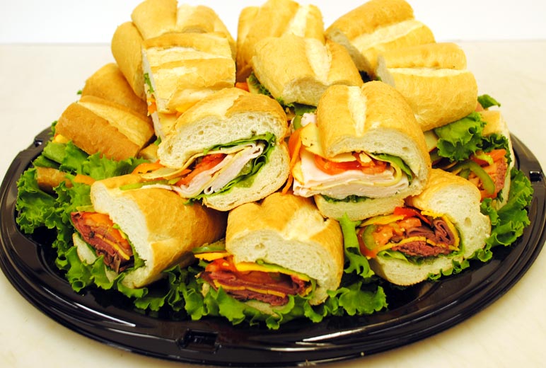 Baguette Sandwich Platter image